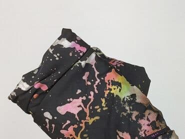 legginsy z wysokim stanem czarne: Legginsy Sportowe damskie, XL — 5