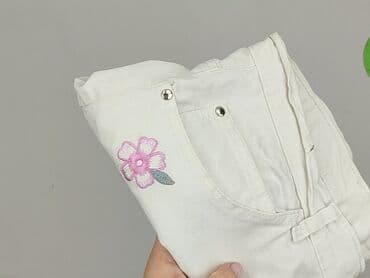 białe spodenki damskie: Szorty damskie, rozmiar L — 5