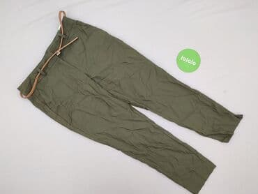 granatowe chinosy damskie: Reserved, Spodnie materiałowe damskie, rozmiar S — 2