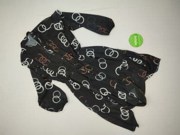 czarna sukienka z rozszerzanymi rękawami: Women`s dress, size S — 3