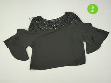 bluzka z dekoltem w łódkę h: H&M, Women's blouse, size 2XL (EU 44) — 2