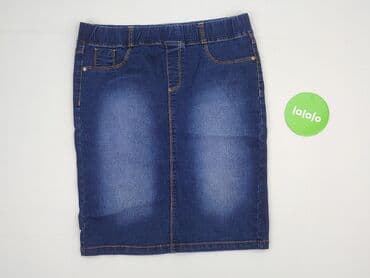 spódniczka jeansowe plisowane: Spódnica damska, rozmiar L — 2