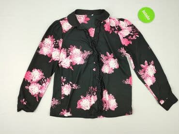 czarne bluzki z bufiastymi rękawami: Women's blouse, size S — 3