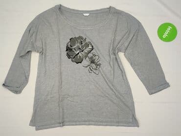 bluzki z długim rękawem i dekoltem: Women`s T-shirt, size XL — 3