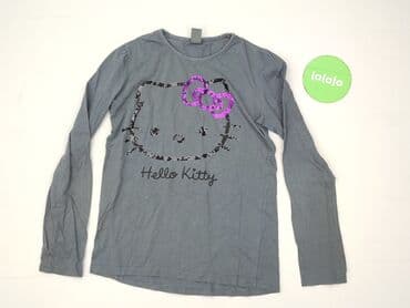 koszulka z hello kitty: Bluzka, Hello Kitty, 12 lat, 146-152 cm, stan - Bardzo dobry — 2