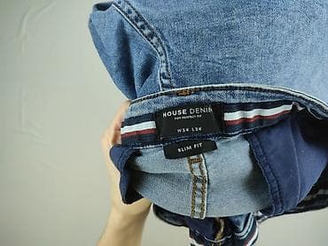 Ubrania męskie: House of Denim, Jeansy dla mężczyzn, rozmiar L — 4