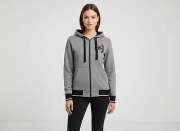 cropp bluza z kryształkami: Cropp, Bluza z kapturem damska, rozmiar S — 1