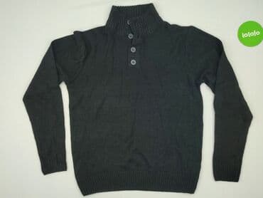 spodnie serduszka by o la la czarne: Sweter dla mężczyzn, rozmiar XL — 2