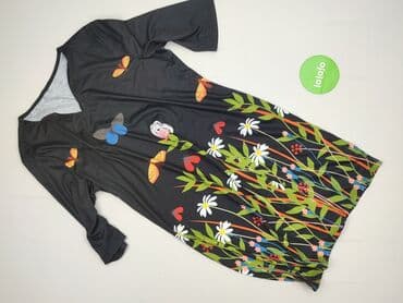 sukienka w motyle damska: Sukienka damska, rozmiar 2XL — 3