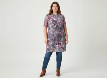 sklep internetowy z sukienkami dla puszystych: Sukienka damska, rozmiar 3XL — 6