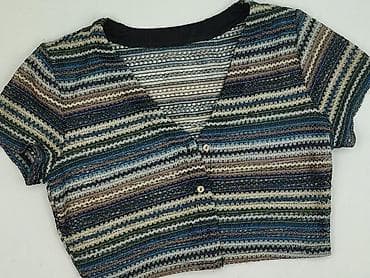 oversized crop t shirty: Kardigan damski, rozmiar L — 1