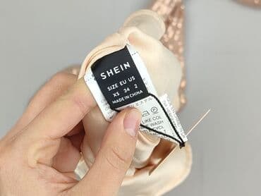 jaki kolor rajstop do złotej sukienki: Shein, Sukienka damska, rozmiar XS — 5