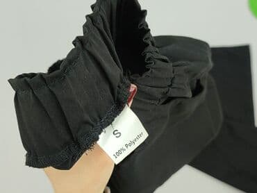 szerokie spodnie pepco: Spodnie materiałowe damskie, rozmiar S — 4