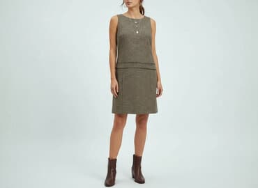 sukienki camel na wesele: CAMAIEU, Women`s dress, size S — 1