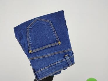 jeansy plus size wysoki stan: Denim, Jeansy damskie, rozmiar S — 5
