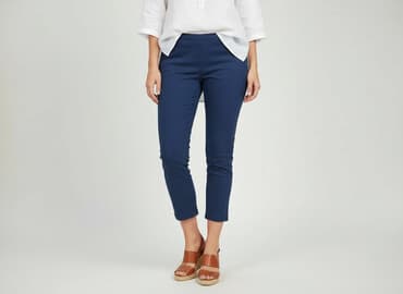 krótkie spodenki dresowe damskie allegro: Spodnie 3/4 damskie, rozmiar L — 5