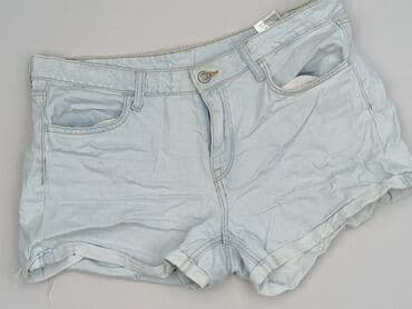 krótkie spodenki jeansowe hm: Denim, Szorty damskie, rozmiar L — 1