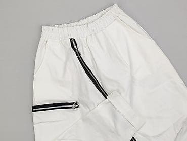dresy hip hop: Białe damskie spodnie typu harem/jogger New Style - Fason: luźne, z — 1
