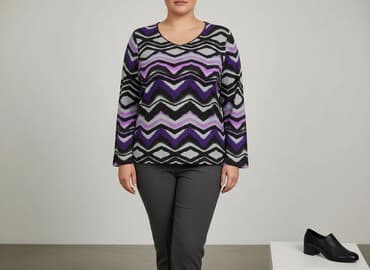 kombinezon zig zag: Bluzka damska, rozmiar XL w lalafo.pl — 6 kombinezon zig zag: Bluzka damska, rozmiar XL — 6