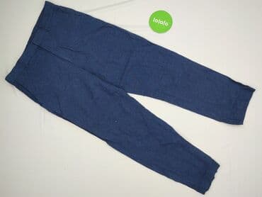 spodnie woskowane matowe: Material trousers, H&M, 15 years, 170, condition - Very good — 2