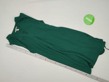 sukienki butelkowa zieleń midi: H&M, Sukienka damska, rozmiar M — 3