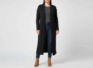 długi sweter sukienki: George, Kardigan damski, rozmiar XL — 8