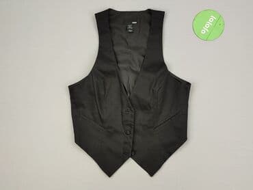 hm czarna marynarka: H&M, Kamizelka damska, M — 2