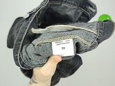 pln leather jacket: Kurtka jeansowa damska, rozmiar M — 4