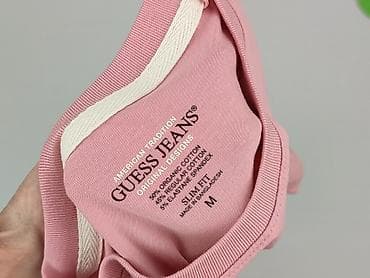 koszulki mbappe: Guess Jeans, T-shirt damski, rozmiar M — 6