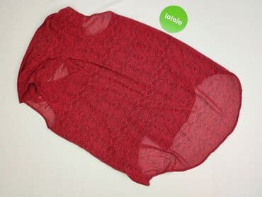 bluzka z przezroczystymi rękawami h m: H&M, Koszula damska, rozmiar M — 4