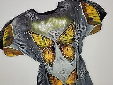 goth bluzka: Butterfly, Bluzka damska, rozmiar 7XL — 1