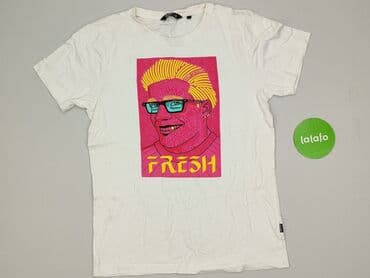 jeansy cropped: Cropp, T-shirt damski, rozmiar S — 2