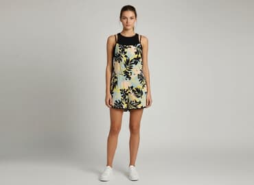 sandaly z puszkiem: Kombinezon damski, rozmiar S — 5