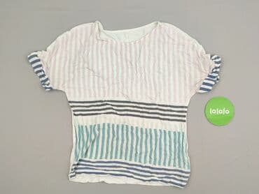 krótkie spodenki w paski: T-shirt damski, rozmiar XL — 3