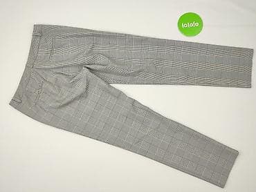 patchwork: Denim, Spodnie materiałowe damskie, rozmiar S — 3