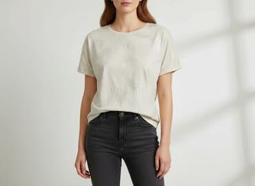 bluzki z krótkim rękawem mohito: Mohito, T-shirt damski, rozmiar L — 1