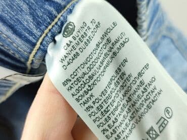 zielone jeansy: Jeansy damskie, rozmiar S — 4