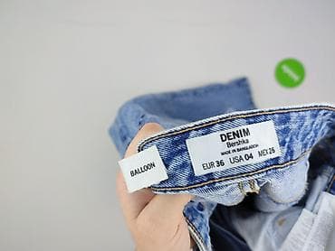 pull and bear jeans: Bershka, Jeansy damskie, rozmiar S — 5