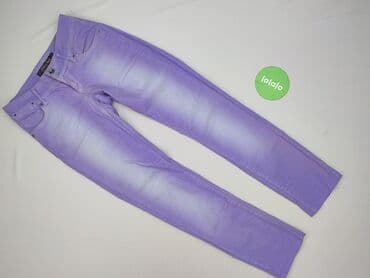 fioletowe jeansy damskie: Jeansy damskie, rozmiar XS — 2