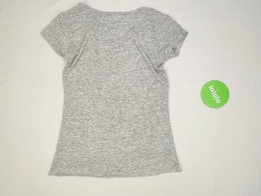 soft grey t shirt: T-shirt damski, rozmiar S — 4