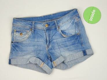markowe dżinsy: H&M, Szorty damskie, S — 2