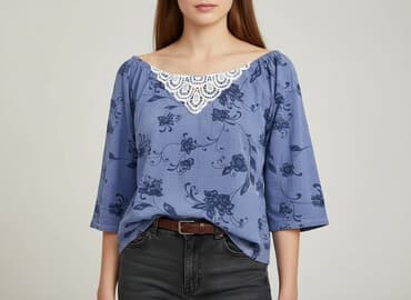 bluzki jeansowe: Bluzka damska, rozmiar S — 5