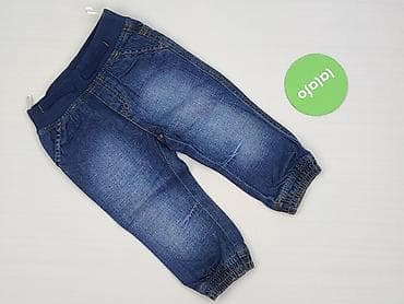 kik kurtka softshell: Spodnie jeansowe, Baby club, 9-12 miesięcy, stan - Idealny — 2