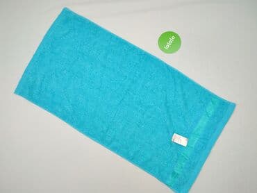 obrus tablecloth: Ręcznik 45 x 90, kolor - Turkusowy, stan - Idealny — 2