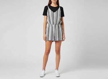 hm krótkie spodenki czarne: H&M, Kombinezon damski, rozmiar 2XS — 6