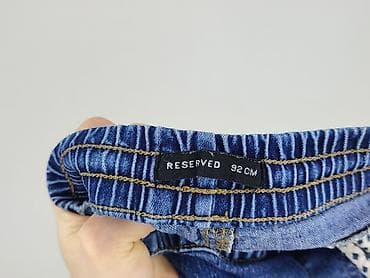 relab dresy: Spodnie jeansowe, Reserved, 1.5-2 lat, 92, stan - Bardzo dobry — 4