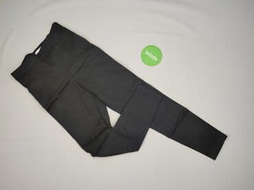 legginsy push up marszczone: H&M, Spodnie materiałowe damskie, S — 2