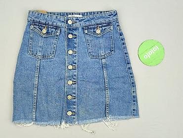 stacked jeans: Zara, Spódnica damska, rozmiar XS — 2