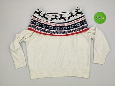 kożuch pull: H&M, Sweter damski, rozmiar M — 2
