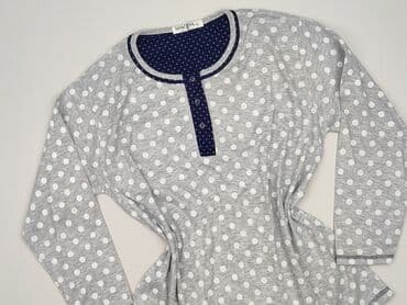 szara bluzka damska: Bluzka damska, rozmiar M — 1